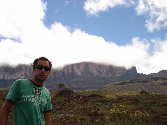 Cada vez mais perto do Monte Roraima, na  Venezuela, em 2007
